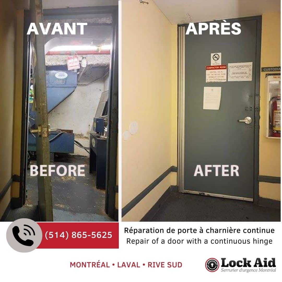 Services d'Installation de Ferme-Porte à Montréal