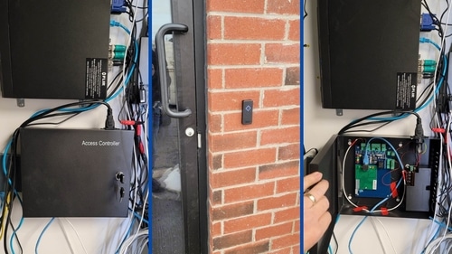 Installing New Access Control System in Blainville